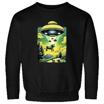 Discover UFO Cow Abduction Sweatshirts