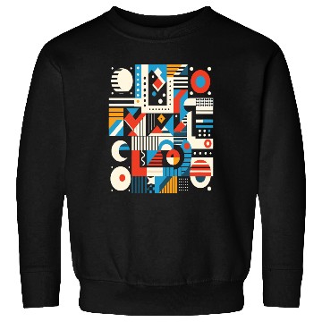 Discover Overlapping geometric shapes Sweatshirts