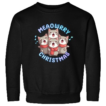 Discover Christmas Kittens sing lovely Christmas song Sweatshirts