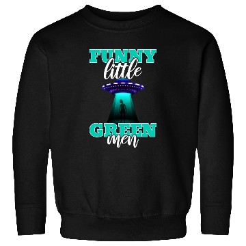 Discover Alien, Aliens, UFO, UAP, Space Unknown Flight Sweatshirts