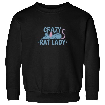 Discover Crazy Rat Lady Rodent Pet Sweatshirts