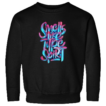 Discover Vibrant Neon Smile Typography Sweatshirts