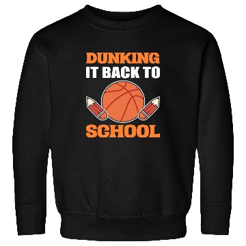 Discover Back to School Basketball Enthusiast Gift Sweatshirts