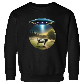 Discover UFO Cow Abduction Sweatshirts