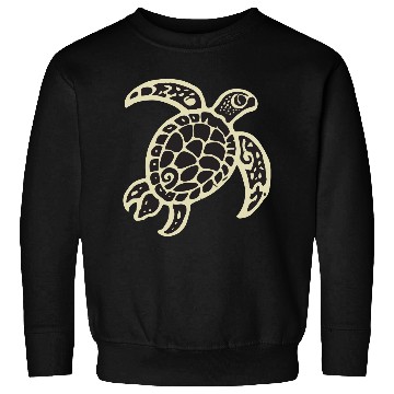 Discover Sea Turtle Design 2 Color Vector Sweatshirts