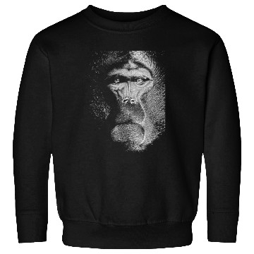 Discover Ape Gorilla Monkey Primate Macaque Chimpanzee Sweatshirts