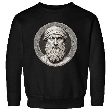 Discover Pythagoras Greek Mathematician Artwork Sweatshirts