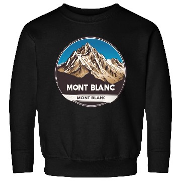 Discover Mont Blanc logo Sweatshirts