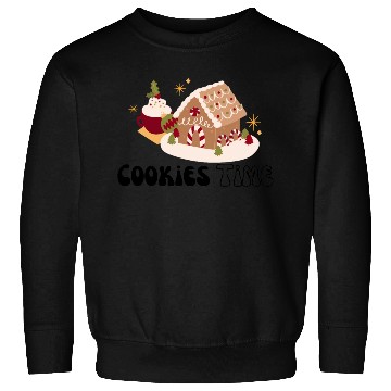 Discover Sweet Indulgence" Cookie Design Sweatshirts