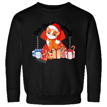 Discover CATS FOR EVERYBODY fuuny Mom lovers Sweatshirts