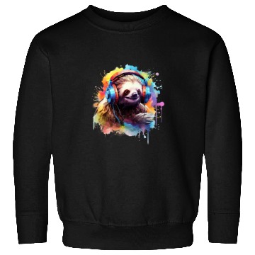 Discover Sloth DJ Sweatshirts