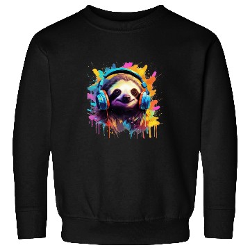 Discover Sloth DJ Sweatshirts