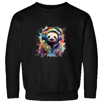Discover Sloth DJ Sweatshirts