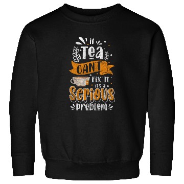 Discover Tea Lovers Heat Chamomile Sweatshirts