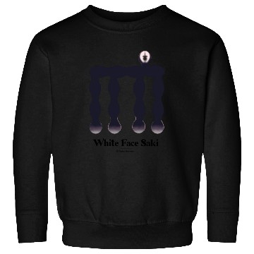 Discover Bold monkey print "whiteface saki" Sweatshirts