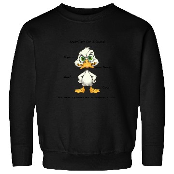 Discover Duck Anatomy Sweatshirts
