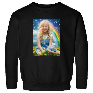 Discover Celestial Rainbow Harmon Sweatshirts