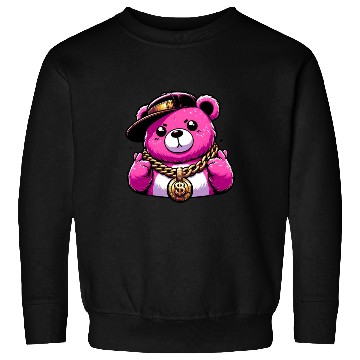 Discover Hip-Hop Honeys: Bling Bear Edition Sweatshirts