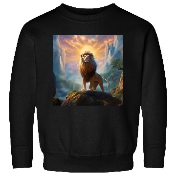Discover Celestial Lion King Art Print 144 Starseed Sweatshirts