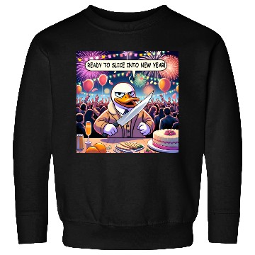 Discover Duck Slice Meme Sweatshirts
