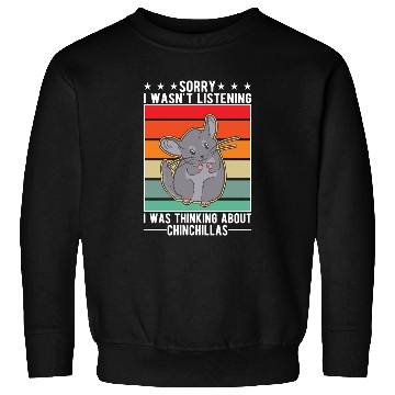 Discover Chinchilla Gift Dusty Mouse Short-tailed Sweatshirts