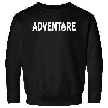 Discover Adventure typographic artsy Sweatshirts