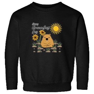 Discover Happy Groundhog Day Animal Spirit Rodent Sweatshirts
