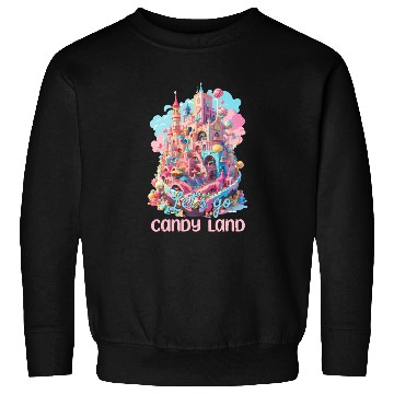 Discover Let's Go Candy Land Graphic Sweatshirts