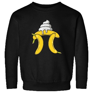 Discover Banana Cream Pie Pi Day Math Equations Sweatshirts