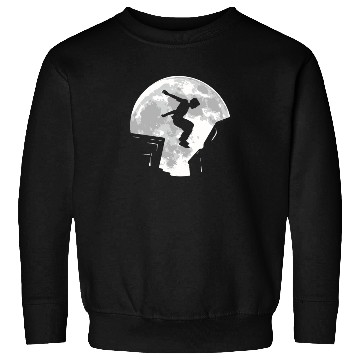 Discover Parkour Free Running Moon Sweatshirts