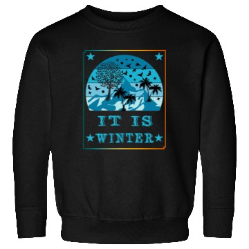 Discover vecteezy winter is magic Sweatshirts design