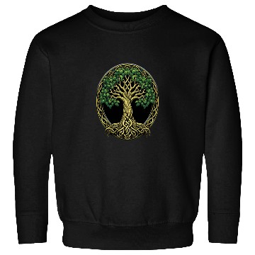 Discover St Patricks Day Celtic Knot Tree Irish Gaelic Sweatshirts