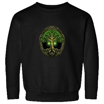 Discover St Patricks Day Celtic Knot Tree Irish Gaelic Sweatshirts