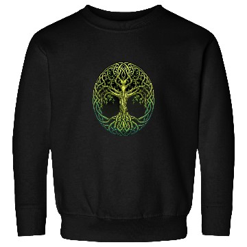 Discover St Patricks Day Celtic Knot Tree Irish Gaelic Sweatshirts