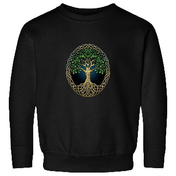 Discover St Patricks Day Celtic Knot Tree Irish Gaelic Sweatshirts