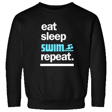 Discover Eat Sleep Swim Repeat Sweatshirts