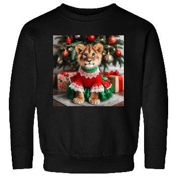 Discover Lion Christmas Sweatshirts