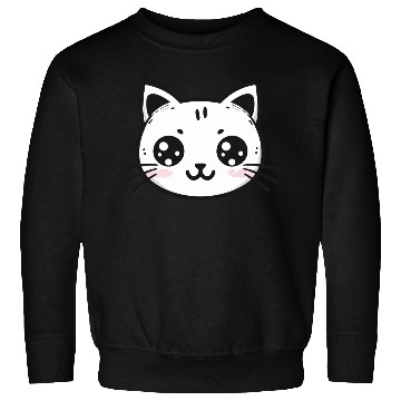 Discover Cute Cat - Kawaii Kitten - cat lovers Sweatshirts