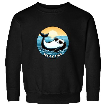 Discover Whale Weekend - Chilled Vibes Sweatshirts