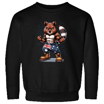Discover Quokka Australian fighter design Sweatshirts