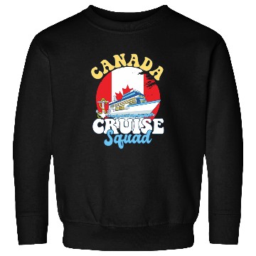 Discover Canada Cruise Squad Family Vacation Trip Sweatshirts