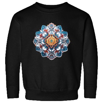 Discover Circuit Mandala - Music production Sweatshirts