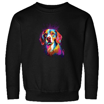 Discover Watercolor Colorful Beagle Sweatshirts