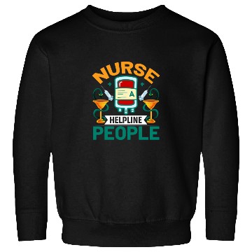 Discover Nurse Helpline People Sweatshirts