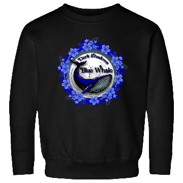 Discover Dark Shadows Blue Whale Sweatshirts
