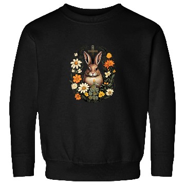 Discover Christian Easter Day Cross Easter Bunny Rabbit Sweatshirts