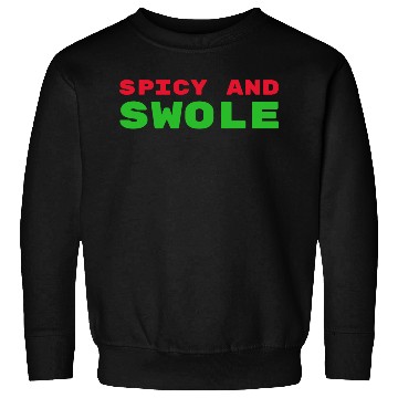 Discover Spicy and Swole Avocado Gym Sweatshirts