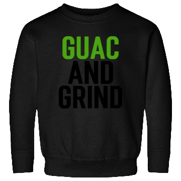 Discover Guac and Grind Avocado Gym Sweatshirts