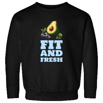 Discover Fit and Fresh Avocado Gym Sweatshirts