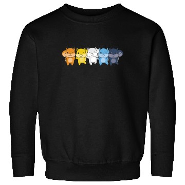 Discover Aroace Flag Pride Lgbtq Cute Squirrel Sweatshirts